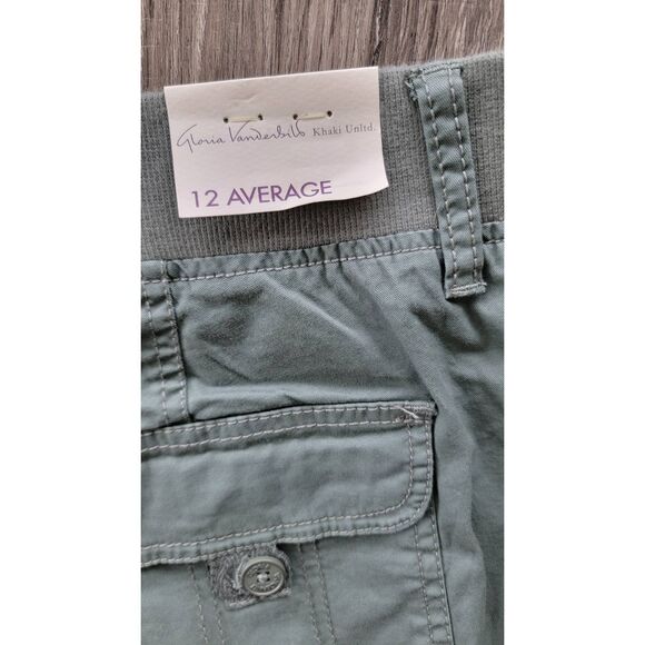 Gloria VanDerBilt Khaki Unltd. Sage Moss Penelope 60421133 size 12 Average NWT - Picture 4 of 7